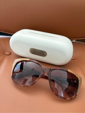 CHLOE Tortoiseshell Women's Sunglasses